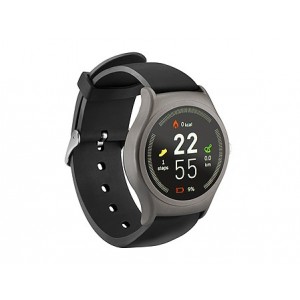   Acme SW201 Smartwatch, 1.30" TFT IPS Color Display, Li-ion, Accelerometer, Pedometer, Hear Rate monitor, Touch Screen, Microphone & Speaker, Bluetooth 4.0