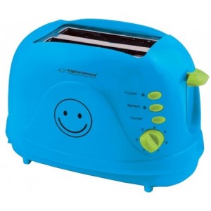 Toaster Esperanza Smiley EKT003B Blue