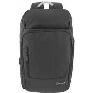 Rucsac laptop Tellur Business L, USB charging port, 17.3", Water resistant, black