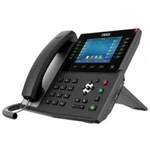 "Fanvil X7C Black, Enterprise IP phone, 5"" Color Display
without power supply"