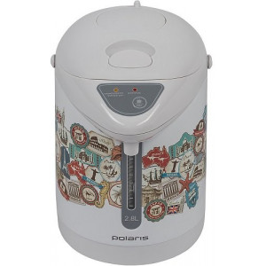 Термопот Polaris PWP2821, stainless steel/white