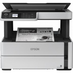 "MFD Epson M2170
МФУ, A4, Wi-Fi, Ethernet, Wi-Fi Direct
Принтер, сканер, копир
Цветность печати: Черно-белая
Количество цветов: : 1
Тип чернил: : пигментные
ЖК-дисплей, диагональ , 3.7 см : 
Максимальное разрешение, 1200х2400 dpi
Минимальный объем