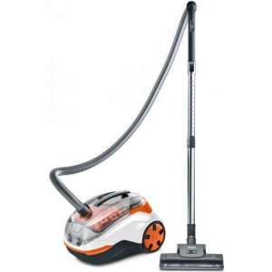 "Vacuum cleaner THOMAS DRY & AQUA-BOX CAT & DOG
, 1700W Power output, 325W suction power, 2.6l water capacity, aquafilter, Normal/Carpet brush, crevice nozzle, furniture and corner brush, TURBO brush, orange"