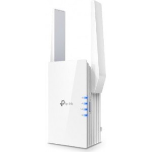TP-LINK RE505X  Wi-Fi 6 Wall Plugged Range Extender, Atheros, 1200Mbps on 5GHz + 300Mbps on 2.4GHz, 802.11ax/ac/n/g/b, 1 Gigabit Lan Port, Ranger Extender mode, Access Control, WPS, 2 external antennas