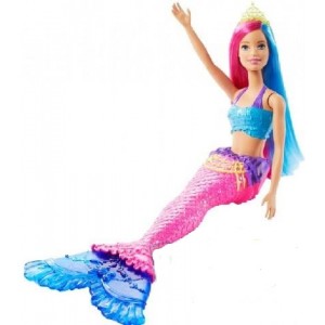 Barbie Sirena Dreamtopia seria "Par Color" ast.