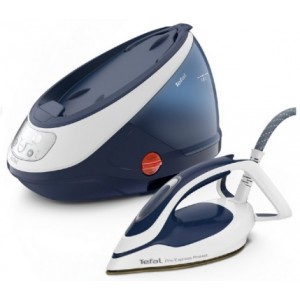Ironing system TEFAL GV9221E0, 2600W, steam 140/550g, 5,9bar, 1,8l reservoir capacity,  Durilium AirGlide AutoClean soleplate, blue 