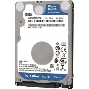 2.5" HDD 500GB  Western Digital WD5000LPCX, Blue™, 5400rpm, 16MB, 7mm, SATAIII, NP
