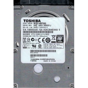2.5" HDD 500GB  Toshiba MQ01ABF050, 5400rpm, 8MB, 7mm, SATAIII, NP