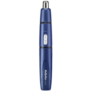 Trimmer BABYLISS 7058PE, noses-ear trimmer, battery operation (1x AA battery), blue 