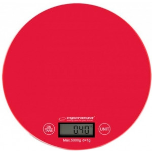 Весы кухонные Esperanza Mango EKS003R red