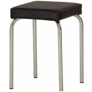 Табурет Новый стиль Tutti Chrome V4 Black