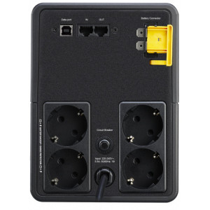 APC Back-UPS BX1200MI-GR 1200VA/650W, 230V, AVR, USB, RJ-45, 4*Schuko Sockets
