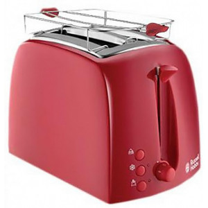 Russell Hobbs 21642-56/RH Textures Toaster 2SL Red