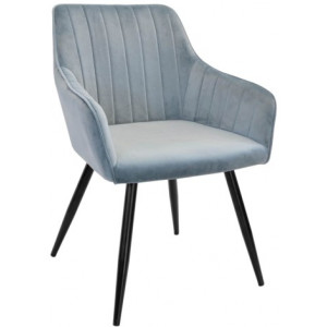 Scaun DC-1936 ~Iris Light Blue~+Black