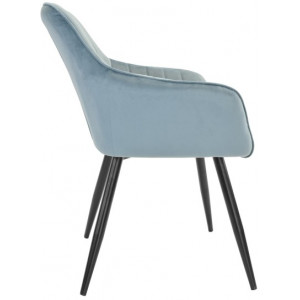 Scaun DC-1936 ~Iris Light Blue~+Black