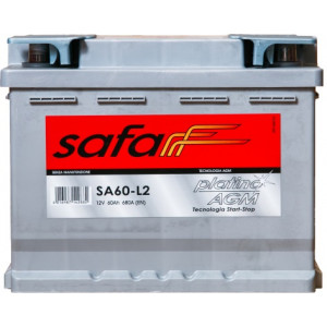 Аккумулятор  60AH 680A(EN) клемы 0 (242x175x190) S6 005 AGM