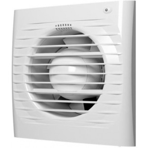 Осевой вытяжной ERA с обр. клапаном, антимоск.сеткой и таймером д. 125 Эра