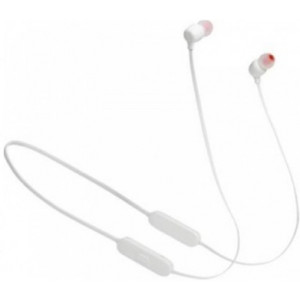  JBL Tune T125BT White Bluetooth Wireless In-Ear Headphones, 20Hz-20kHz, 16 Ohms, 96dB, Microphone, Remote, BT5.0, 120 mAh Lithium-Ion Polymer up to 16 hours, (casti cu microfon fara fir JBL / беспроводные наушники с микрофоном JBL)