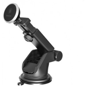 Baseus Solid Series Telescopic Magnetic Car Mount, Silver