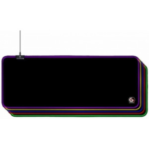 Gembird Mouse pad MP-GAMELED-L, Gaming mouse pad with LED light effect, Large-size