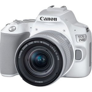 DSLR Camera CANON EOS 250D 18-55 f/3.5-5.6 IS STM White (3458C003)