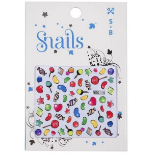 Snails Stickere p/u unghii set (34)