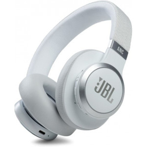 Headphones  Bluetooth  JBL   LIVE660NC White, On-ear, active noise-cancelling