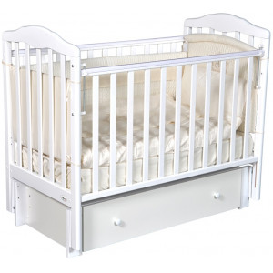 1037 Кровать детская Oliver Elsa Premium (белый)