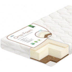 Матрац "Orto Foam", арт.ПМ-03/2 (р-р 1600х800х120мм) (страна пр-ва: РБ)
