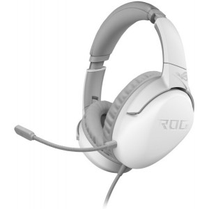 Gaming Headset Asus ROG Strix Go Core, 40mm driver, 32 Ohm, 20-20kHz, 252g, Foldable design, White