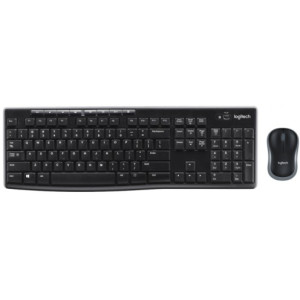 Logitech Wireless Combo MK270, Multimedia Keyboard & Mouse