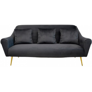 Canapea GLORIOSA(3 locuri)~MS01-84+Gold leg