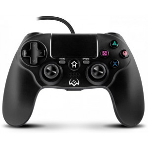 Gamepad SVEN GC-400, 4 axes, D-Pad, 2 mini joysticks, 11 buttons, Touchpad, Vibration feedback, USB