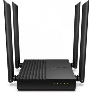 Wi-Fi AC Dual Band TP-LINK Router, Archer C64, 1200Mbps, Gbit Ports, MU-MIMO
