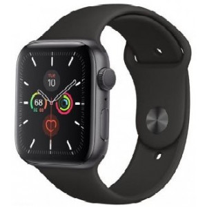 Умные часы Apple Watch Series 5 44mm MWWE2 GPS + LTE Space Gray Aluminum Case with Black Sport Band 