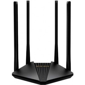 MERCUSYS MR30G AC1200 Wireless Dual Band Gigabit Router,SPEED: 300 Mbps at 2.4 GHz + 867 Mbps at 5 GHz,SPEC: 4? Fixed External Antennas, 2? Gigabit LAN Ports, 1? Gigabit WAN Port,FEATURE: WPS/Reset Button, IPTV, IPv6, Parental Controls, Guest Network