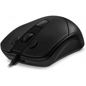 Mouse SVEN RX-95, Optical, 1000-4000 dpi, 6 buttons, Ambidextrous, Black, USB