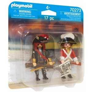Playmobil PM70273 DuoPack Pirate and Redcoat