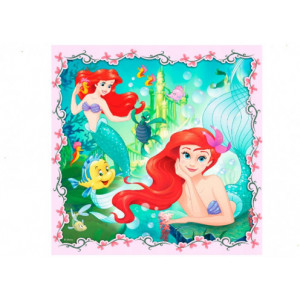 Trefl Puzzles - 3in1 - Rapunzel, Aurora and Ariel / Disney Princess