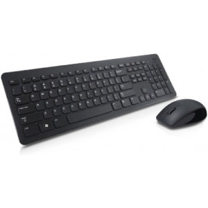 Wireless Keyboard & Mouse Dell KM7120W, Multimedia Keys, 2.4Ghz/BT, Russian, Titan Grey