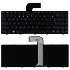 Keyboard Dell Inspiron N4110 N4120 N4050 M4110 M4040 N5040 N5050 3520 3550 5420 5520 7420 7520 XPS L501 L502 Vostro V131 3330 3450 3460 3550 3555 3560 3350 1440 1450 1540 1550 2420 2520 ENG/RU Black