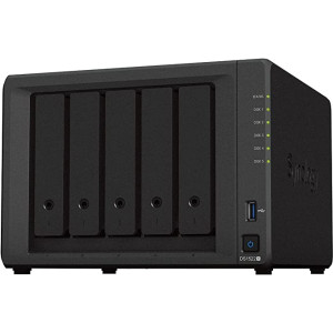 SYNOLOGY DS1522+, 5-bay, AMD Ryzen 2-core 2.6-3.1Ghz, 8Gb*1+1 Slot, 4x1GbE, 2xM.2 NVMe, 1xPCIe