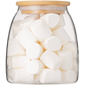 Банка для хранения Ardesto Fresh Classic 1000 мл, стекло, бамбук