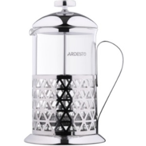 Френч-пресс Ardesto Gemini Fasano, 800 мл, нержавеющая сталь, стекло