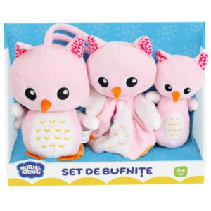 Noriel INT6382 Noriel Bebe - Bufnitele Prietenoase Roz