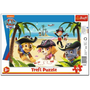 Trefl-Puzzle 15 Frame Friends from Paw Patrol