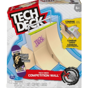 Spin Master 6065921 Tech Deck, Pista X-Connect, Competion Wall