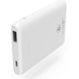 Hama SLIM 5HD Power Pack, 5000 mAh, Output: USB-A, white
