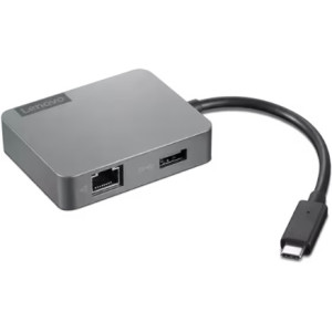 Lenovo USB-C Travel Hub Gen2, 1 x USB 3.1, 1 x HDMI, 1 x VGA, 1 x RJ45