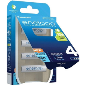 AAA  Eneloop 800mAh, Blister*4, Panasonic, BK-4MCDE/4BE